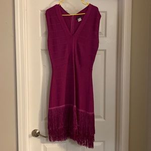 Bandage Fringe Dress